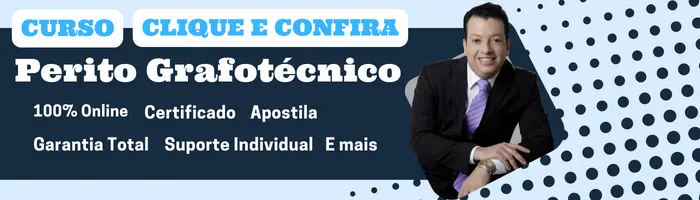 formação especializada na área de perícia grafotécnica