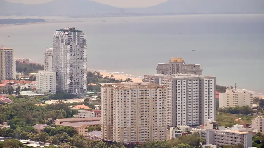 Hospedagem com vista para o mar