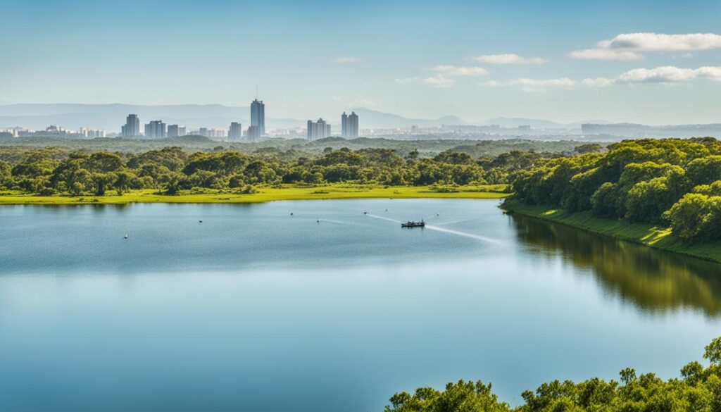 lugares para pescar em Brasília