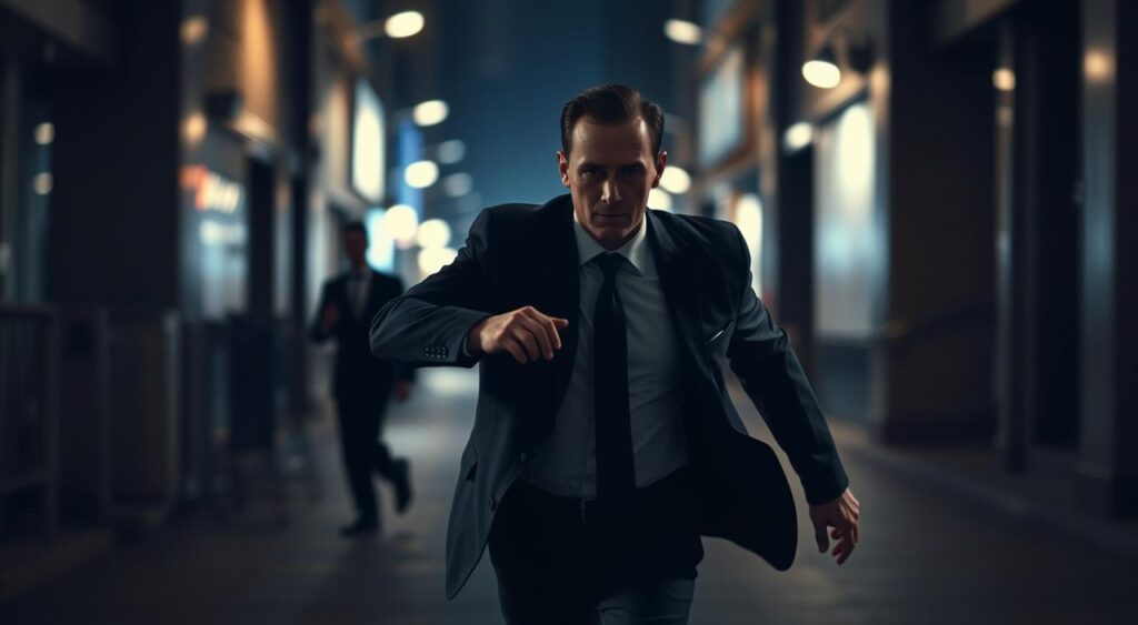 Homem ignorado corre atrás