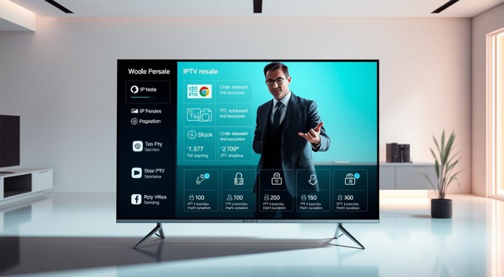 modelo de revenda de IPTV