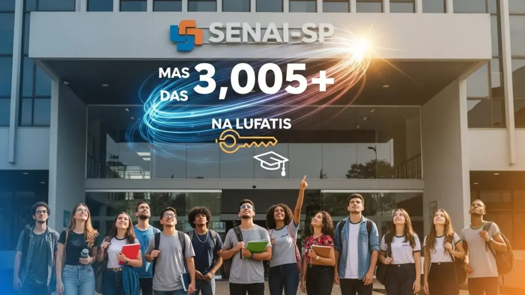 Mais de 3.005 vagas gratuitas no SENAI-SP para cursos técnicos