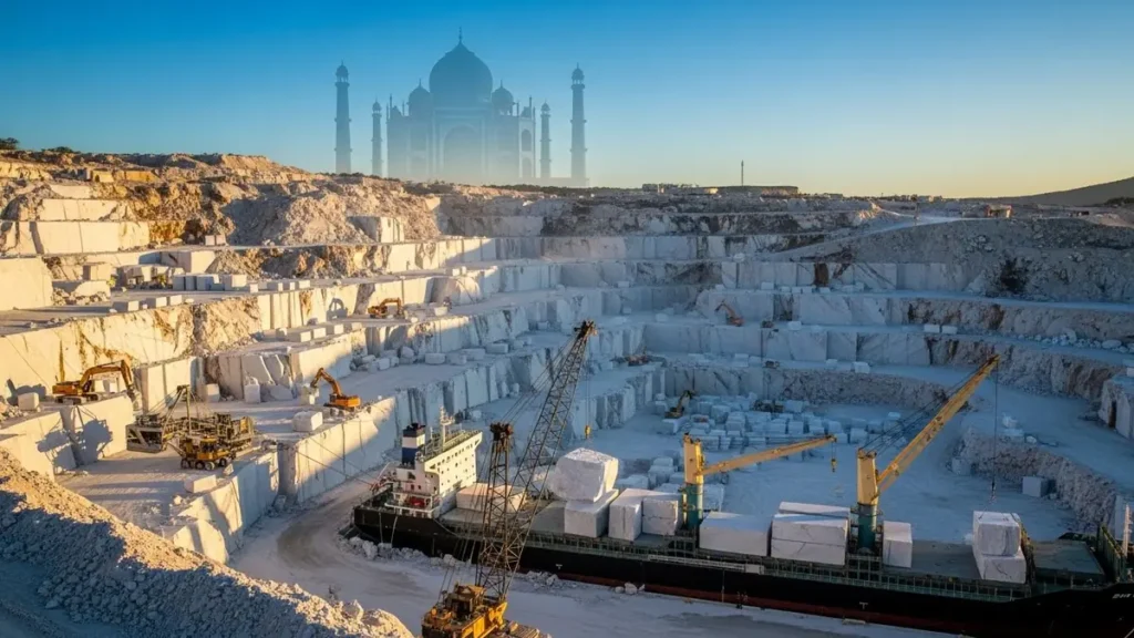 Pedreira Taj Mahal no Ceará fatura R$ 680 milhões e abastece EUA