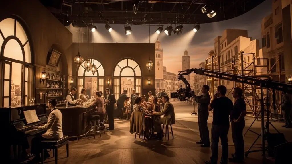 Quando foi gravado o filme Casablanca nos estúdios clássicos