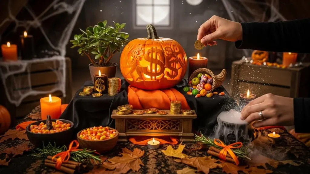 Simpatia do Dia das Bruxas para atrair riqueza e prosperidade