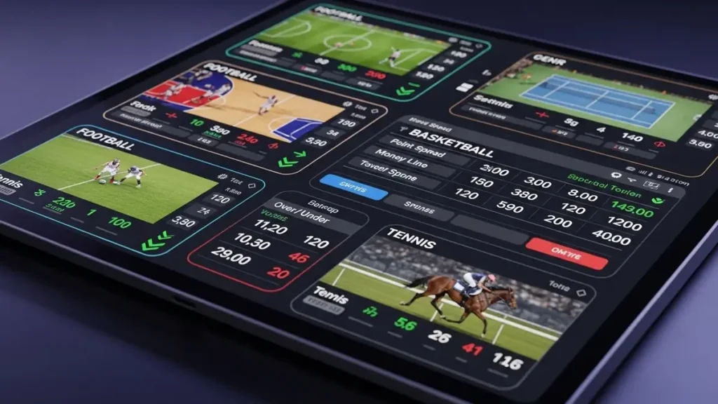 Apostas esportivas em basquete e outros esportes