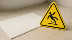 Qual toalha de piso comprar para não escorregar no banheiro