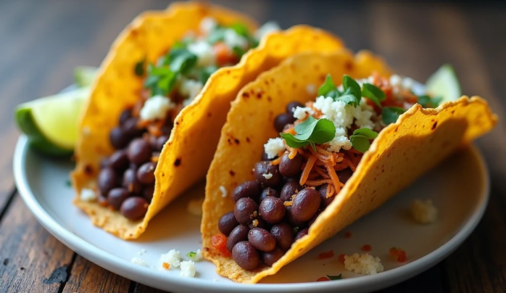 Brazil's Crispy Black Bean Tacos Make An Easy Weeknight Recipe