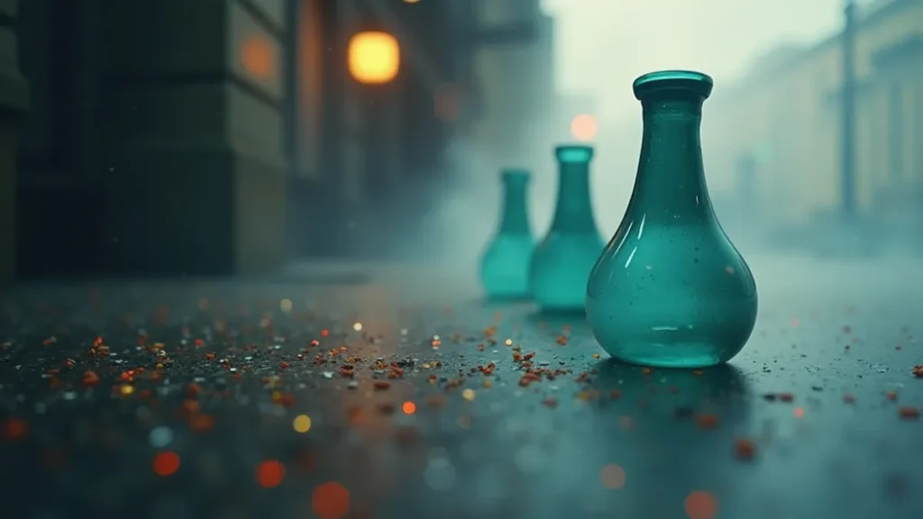 Microfones e câmeras que aparecem acidentalmente em cenas