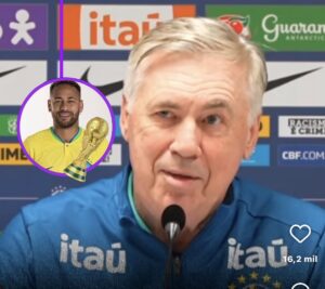 Neymar recusa grama sintética e perde chance com Ancelotti