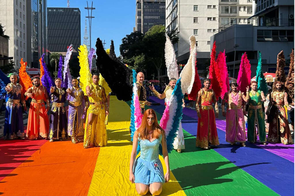 Parada LGBT+ expõe ausência da direita e contrasta com Marcha para Jesus 1 Parada LGBT+ expõe ausência da direita e contrasta com Marcha para Jesus