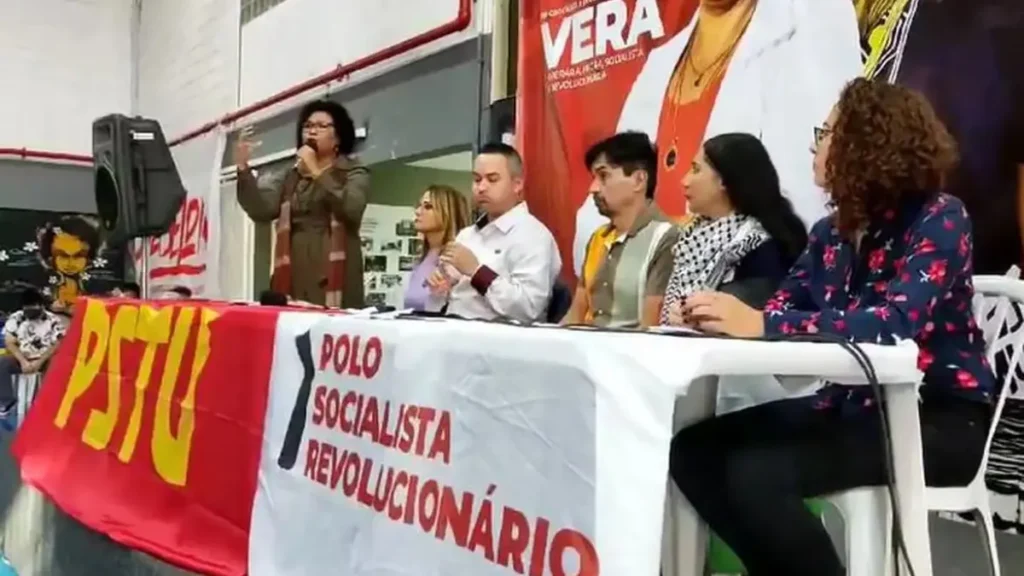 PSTU oficializa Hertz Dias e Vera Lúcia em chapa presidencial 1 PSTU oficializa Hertz Dias e Vera Lúcia em chapa presidencial